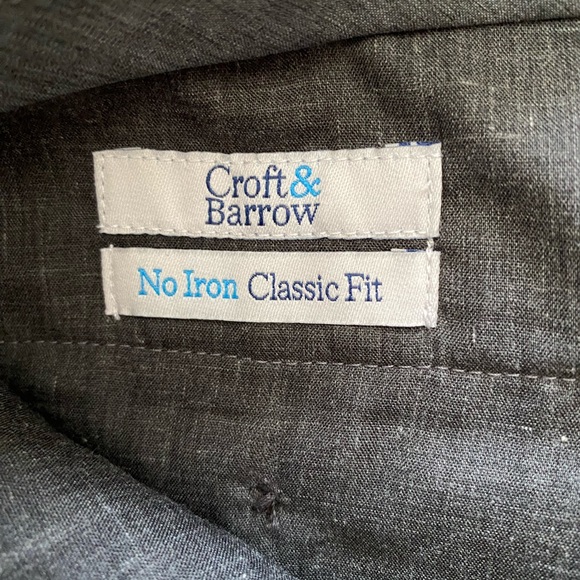 36x32 Croft & Barrow Men’s Dress Slacks - Picture 4 of 5